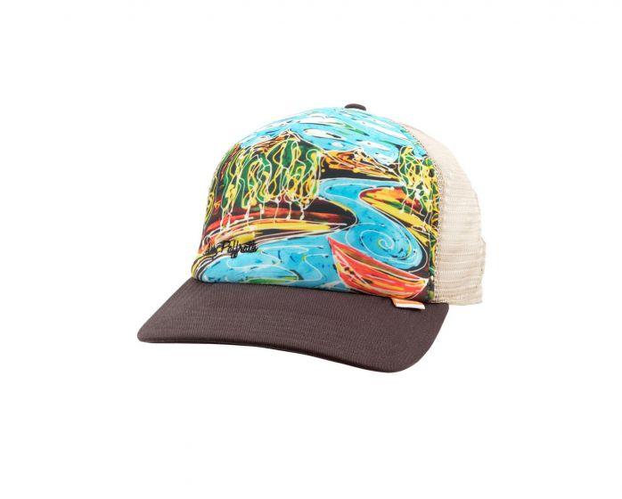 Simms Artist Trucker Dripping Trees