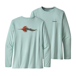 Patagonia Men's Long-Sleeved Capilene® Cool Daily Fish Graphic Shirt