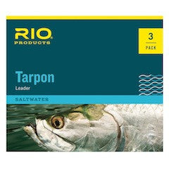 Rio Tarpon Leader Flourocarbon 3pk - 80lb