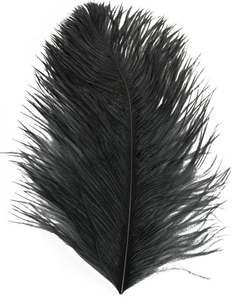 Ostrich Plumes - Black