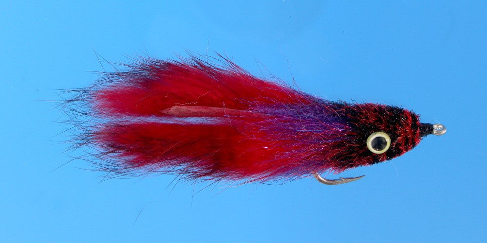 EP Tarpon Bunny Black / Red #2/0