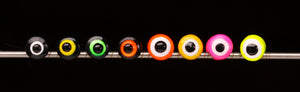 Double Pupil Lead Eyes - Medium - Black w/ White and Black