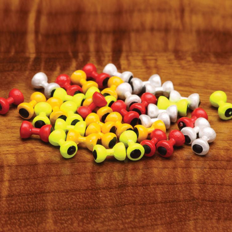Painted Dumbell Eyes - Yellow - Medium