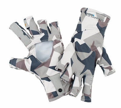 Simms Solarflex SunGlove -  Fractal Camo Nightfall - XLarge