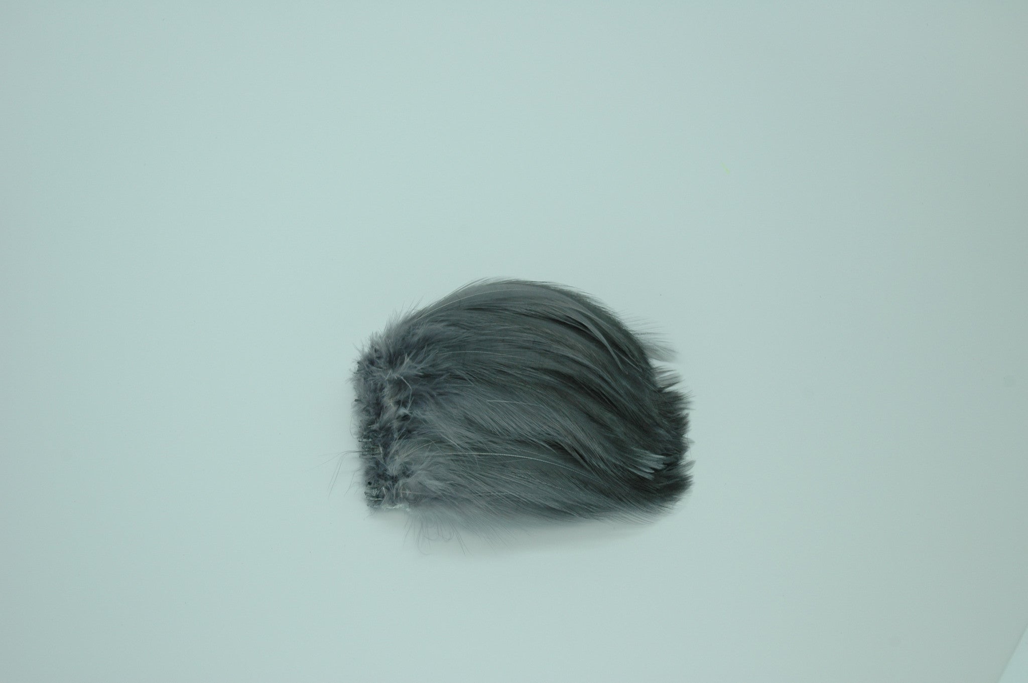 Neck Hackle Strung - Shad Grey