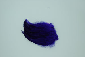 Neck Hackle Strung - Purple